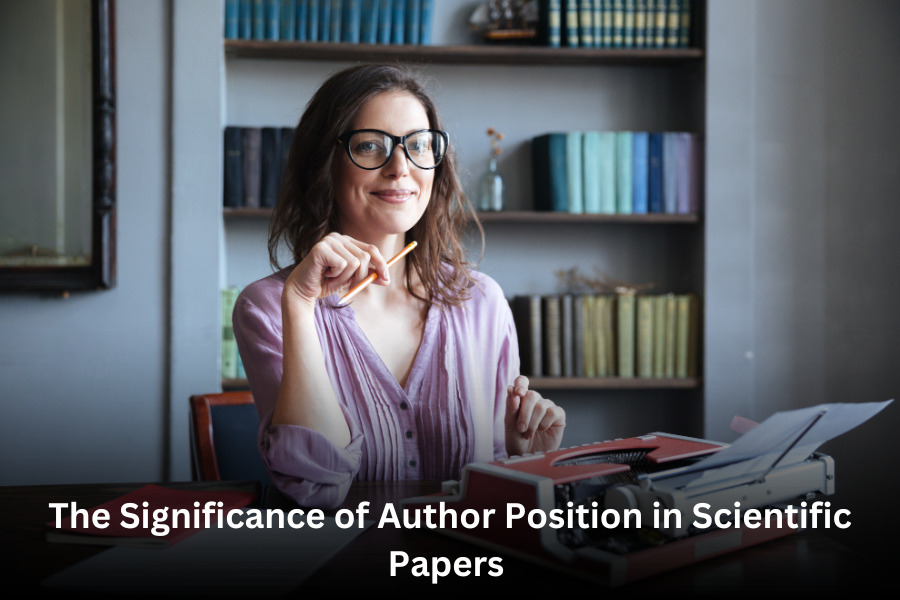 Author Position in Scientific Papers