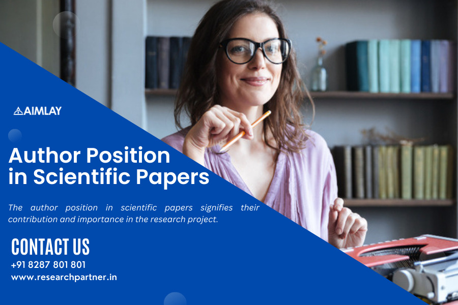 Author Position in Scientific Papers